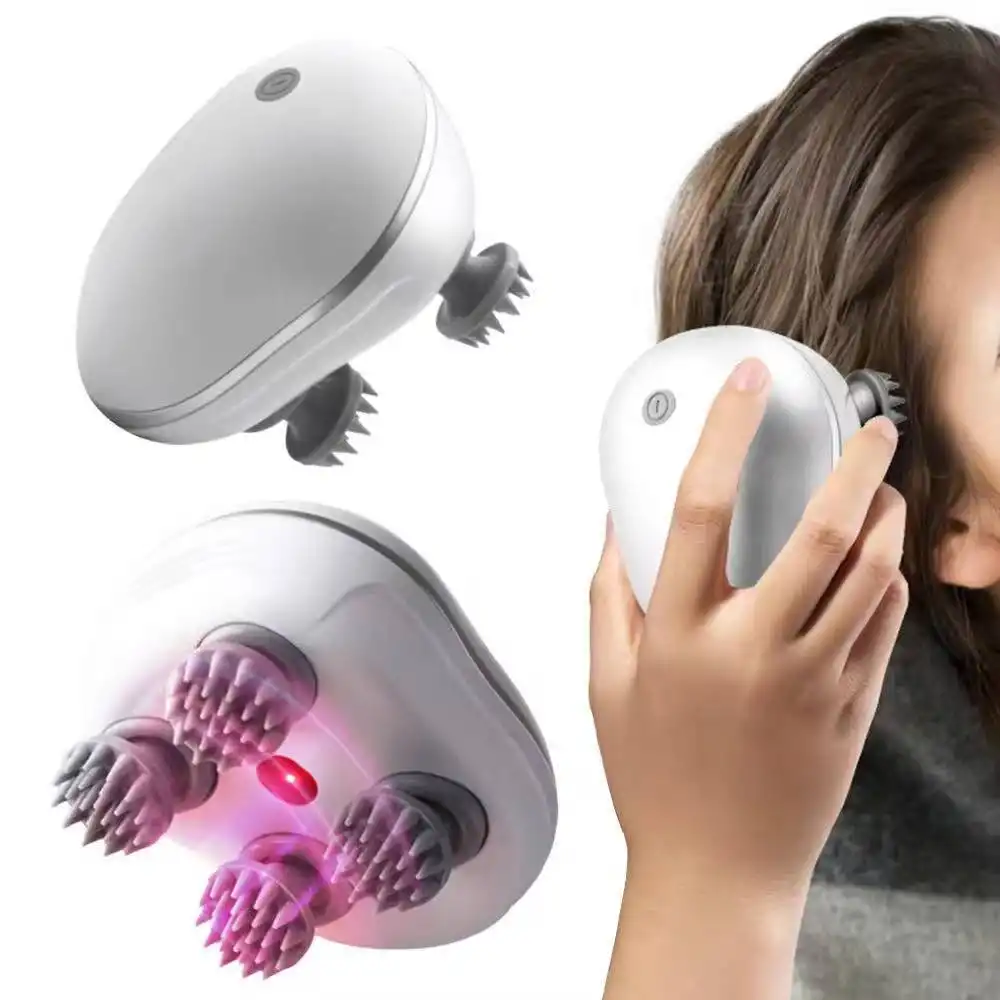 Smart Scalp Massager With Red Light Therapy by Sparkon